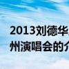 2013劉德華廣州演唱會（關于2013劉德華廣州演唱會的介紹）