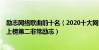 勵志網絡歌曲前十名(2020十大網絡歌曲排行榜:《微微》上榜第二非常勵志)