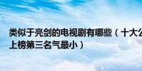 類似于亮劍的電視劇有哪些(十大公認最好看的電視劇亮劍上榜第三名氣最小)