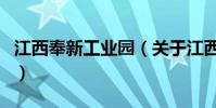 江西奉新工業園(關于江西奉新工業園的介紹)