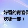 好看的青春偶像劇（劇版匆匆那年上榜你最喜歡哪一部）
