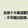 全球十大催淚愛情感人電影排行榜（全球十大催淚愛情電影：不可錯過的感人愛情故事）