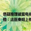 懸疑推理破案電視劇法醫秦明解說（2020年破案懸疑劇排行榜：法醫秦明上榜第一今年超火）