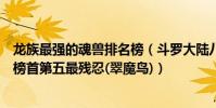 龍族最強的魂獸排名榜(斗羅大陸八大特殊魂獸龍族始祖排榜首第五最殘忍(翠魔鳥))