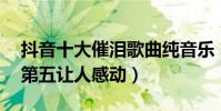 抖音十大催淚歌曲純音樂(紅昭愿榜上有名,第五讓人感動)