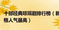 十部經典瓊瑤劇排行榜(新月格格上榜還珠格格人氣最高)
