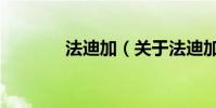 法迪加(關于法迪加的介紹)