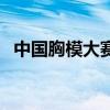 中國胸模大賽（關于中國胸模大賽的介紹）