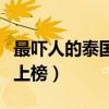 最嚇人的泰國電影排名（鬼影和食人狂魔均有上榜）