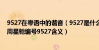 9527在粵語中的諧音(9527是什么意思?9527粵語諧音揭周星馳編號9527含義)