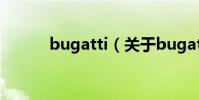 bugatti(關于bugatti的介紹)