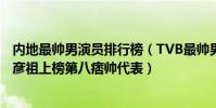 內地最帥男演員排行榜(TVB最帥男明星排行榜:金城武吳彥祖上榜第八痞帥代表)