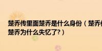 楚喬傳里面楚喬是什么身份(楚喬傳楚喬真實身份是什么?楚喬為什么失憶了?)