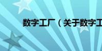 數字工廠(關于數字工廠的介紹)