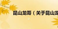 昆山龍哥(關于昆山龍哥的介紹)