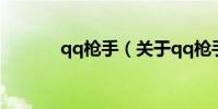 qq槍手(關于qq槍手的介紹)