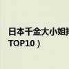 日本千金大小姐排行榜（日本娛樂圈貨真價實的千金大小姐TOP10）
