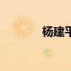 楊建平（關于楊建平的介紹）