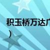 積玉橋萬達廣場（關于積玉橋萬達廣場的介紹）