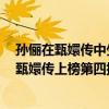 孫儷在甄嬛傳中生孩子片段（孫儷十大經典電視劇排行榜：甄嬛傳上榜第四播出時間最早）