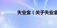 失業金(關于失業金的介紹)
