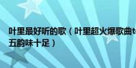 葉里最好聽的歌(葉里超火爆歌曲top10:《謫仙》上榜第五韻味十足)