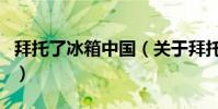 拜托了冰箱中國(關于拜托了冰箱中國的介紹)