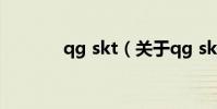 qg skt(關于qg skt的介紹)