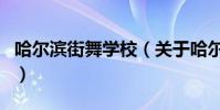 哈爾濱街舞學校(關于哈爾濱街舞學校的介紹)