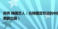 鄭爽 韓國藝人(在韓國受歡迎的中國藝人:鄭爽上榜第十因美貌出圈)