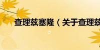 查理茲塞隆(關于查理茲塞隆的介紹)