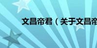 文昌帝君(關于文昌帝君的介紹)