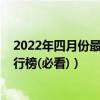 2022年四月份最新國產動漫排行（2015日本劇場版動漫排行榜(必看)）