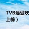 TVB最受歡迎的女明星（胡杏兒和胡定欣均上榜）