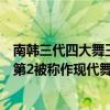 南韓三代四大舞王是誰（南韓新一代四大舞王：金鐘仁上榜第2被稱作現代舞首席）