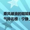 乘風破浪的姐姐第三季于文文寧靜（《乘風破浪的姐姐》人氣排名榜：寧靜上榜她的人氣最高）