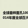 全球最帥面孔100人排名及照片（【世界上最帥的人排名】2014年度全球百大帥臉完整榜單(圖)）
