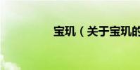 寶璣(關于寶璣的介紹)
