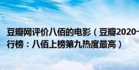 豆瓣網評價八佰的電影(豆瓣2020十大評分最高華語電影排行榜:八佰上榜第九熱度最高)