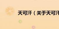 天可汗(關于天可汗的介紹)