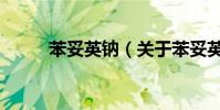 苯妥英鈉(關于苯妥英鈉的介紹)