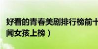 好看的青春美劇排行榜前十名(美眉校探與緋聞女孩上榜)