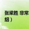 張梁勝 非常了得（關于張梁勝 非常了得的介紹）