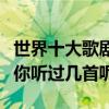 世界十大歌劇歌曲（一生必聽的歌曲進來看看你聽過幾首呢）