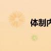 體制內（關于體制內的介紹）