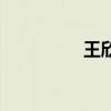 王欣（關于王欣的介紹）
