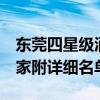 東莞四星級酒店有哪些（4星級東莞酒店有幾家附詳細名單）