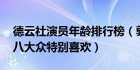 德云社演員年齡排行榜(郭德綱排名第二,第八大眾特別喜歡)
