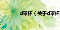 d罩杯(關于d罩杯的介紹)