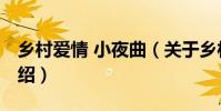 鄉村愛情 小夜曲(關于鄉村愛情 小夜曲的介紹)